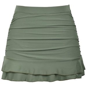High Waisted Slimming Swim Skirt